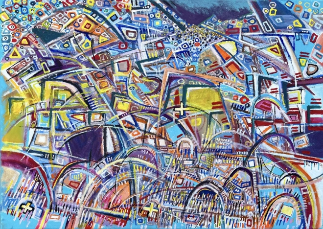 Enjoy puzzle Tensione nelle curve 1000 pezzi