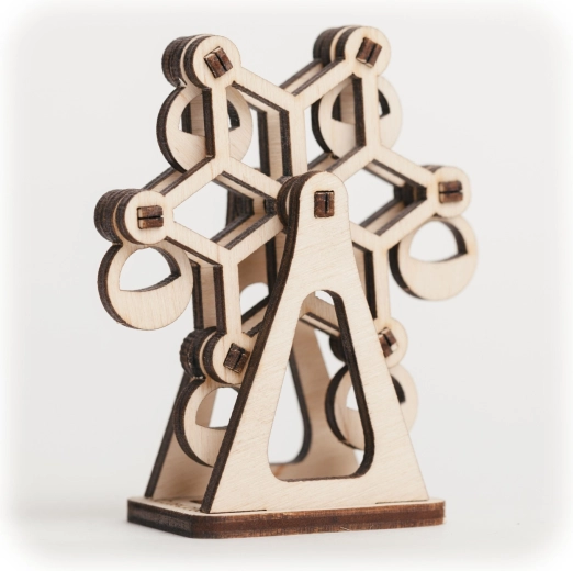 CuteWood puzzle 3D in legno Giostra