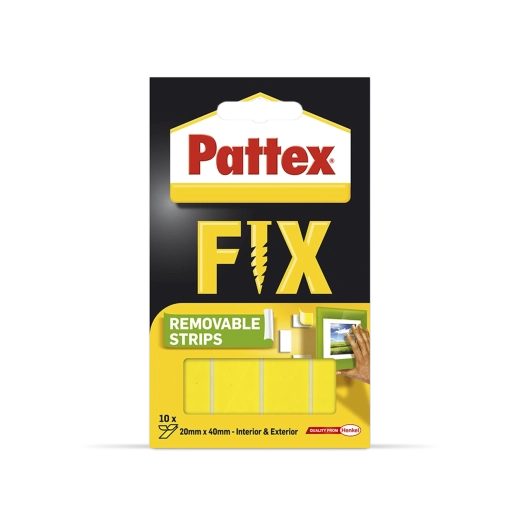 Pattex Super Fix strisce adesive biadesive 2 kg, 10 pz (4 × 2 cm)