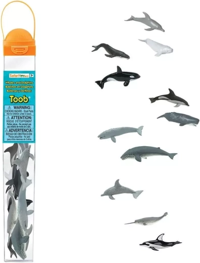 Safari Ltd. tubo balene e delfini
