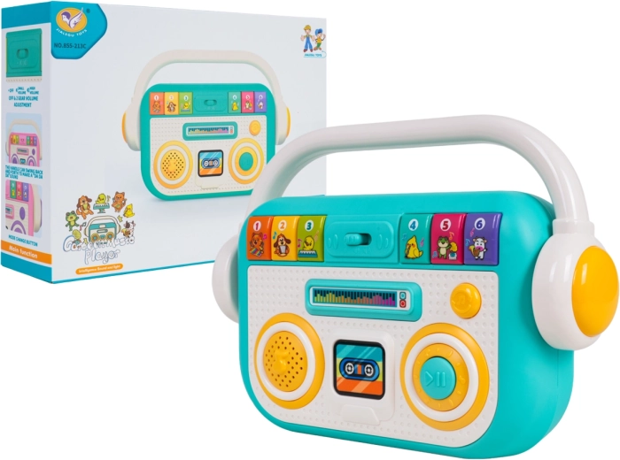 Radio interattiva per bambini con luci e suoni
