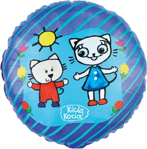 Palloncino in foil Kicia Kocia e Nunuś 46 cm