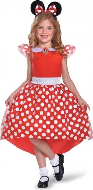 Costume Minnie per bambini 5–6 anni