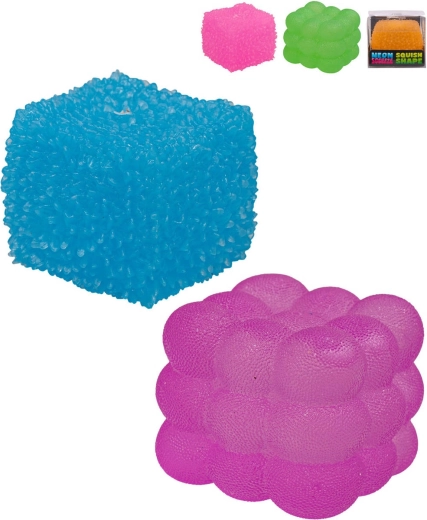 Mega squeeze cubo di zucchero antistress con texture sugar - 1 pezzo