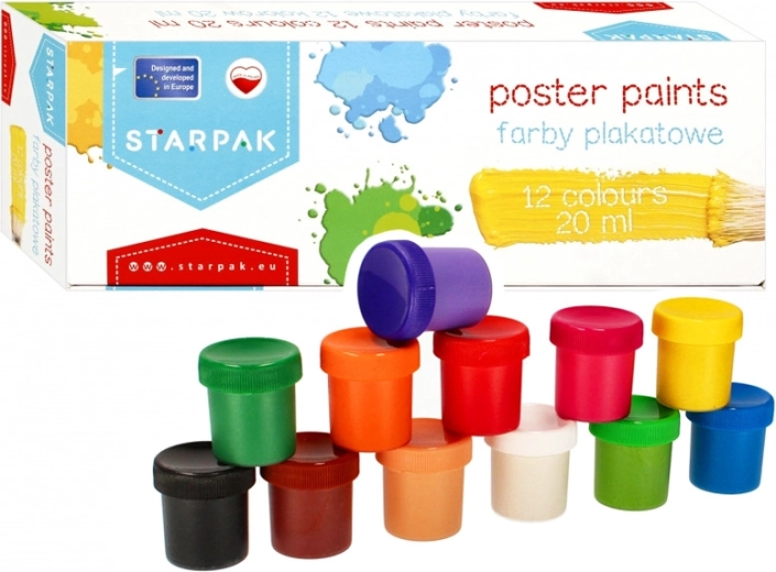 Set di colori 12 pz (20 ml) - 1 set