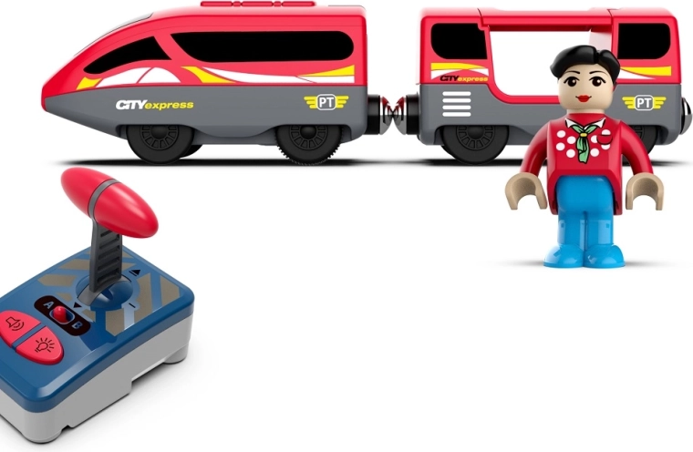 2Kids Toys set ferroviario elettrico con telecomando e personaggio