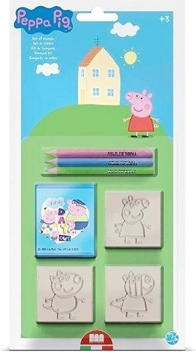 Set di timbri PEPPA PIG – 3 pz