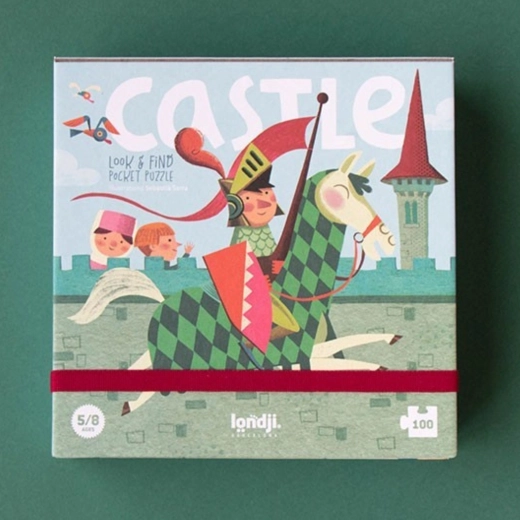 Puzzle Londji Castello medievale (100 pezzi)