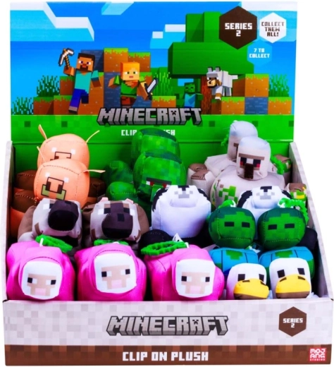 Portachiavi in peluche Minecraft serie 2
