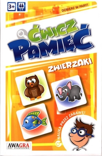 Allena la memoria: animaletti – gioco di memory per bambini