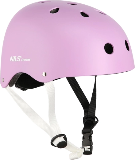 Casco NILS Extreme MTW001 rosa – XS (48-52 cm)
