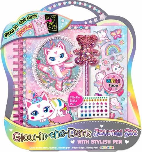 Set di gatti luminosi per la cameretta dei bambini