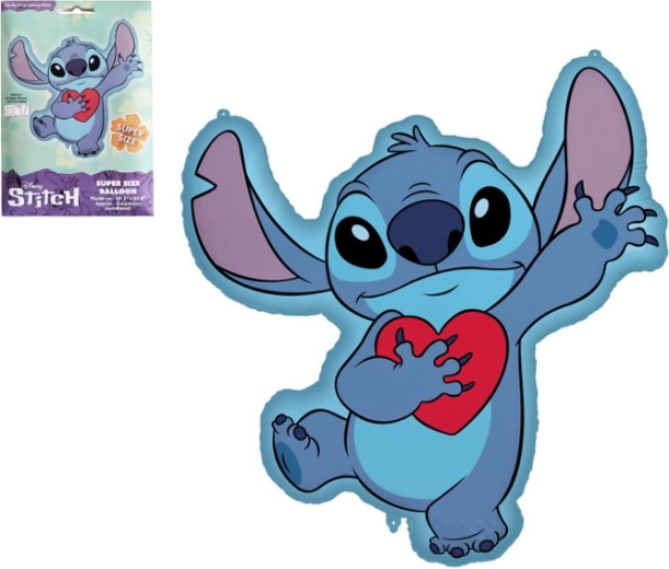 Palloncino in foil Stitch 75 × 86 cm