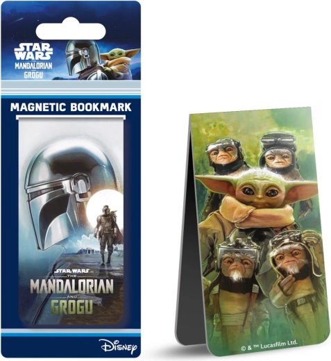 Segnalibro magnetico Mandalorian e Grogu - 1 pezzo