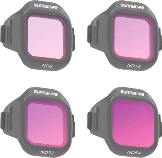 Set di filtri Sunnylife ND8/ND16/ND32/ND64 per DJI Mini 5 Pro