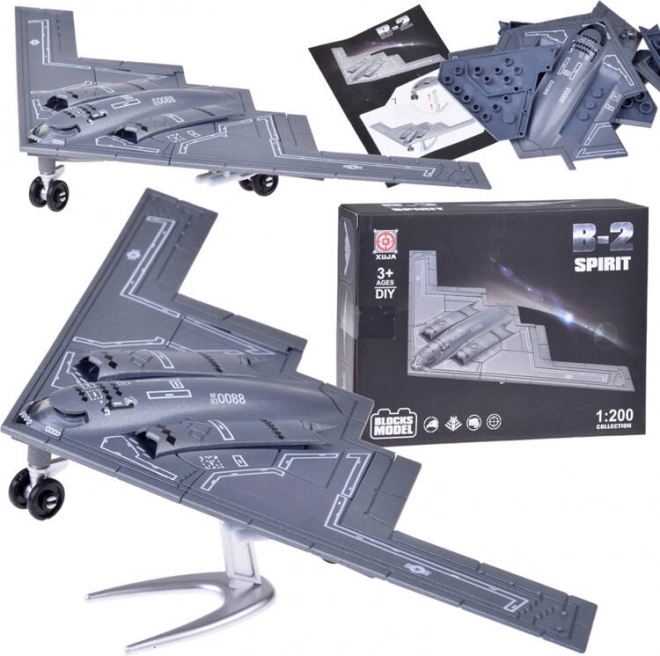 Set Costruzioni Modello Aereo B-2 Spirit 1:200