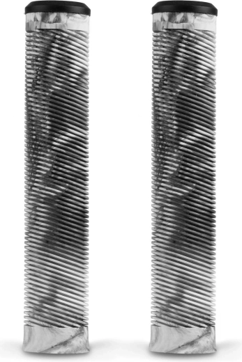 Manopole Soke per monopattino nero-bianche 160 mm 2 pz