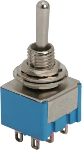 Interruttore a levetta DPDT ON-OFF-ON