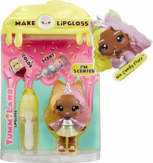Yummiland lip gloss S2 Cotton Candy – set creativo con bambolina