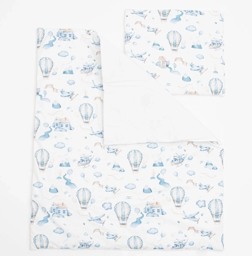 Set in cotone per passeggino New Baby Romance