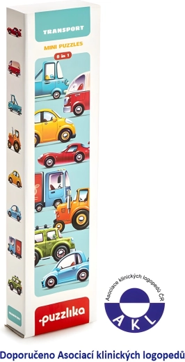 Puzzlika mezzi di trasporto – puzzle educativo per bambini
