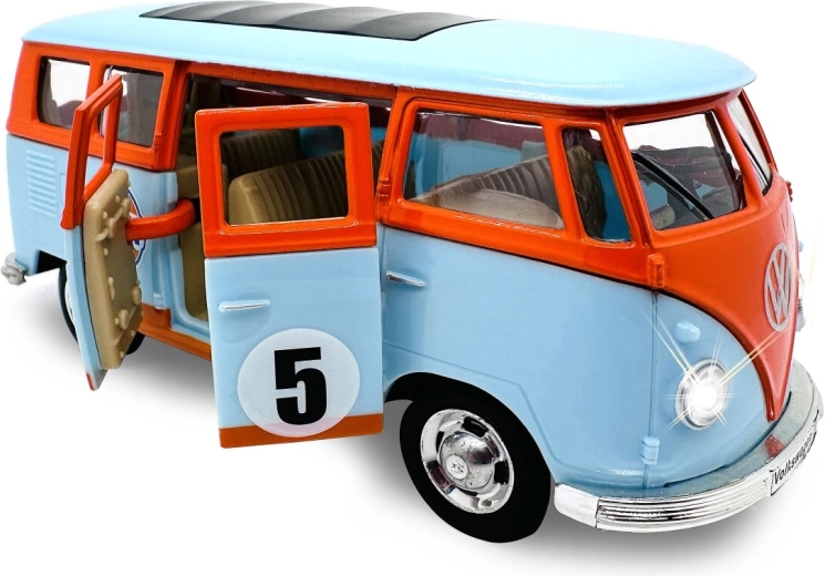 Modello Volkswagen T1 Bulli in scala 1:30 con luci e suoni