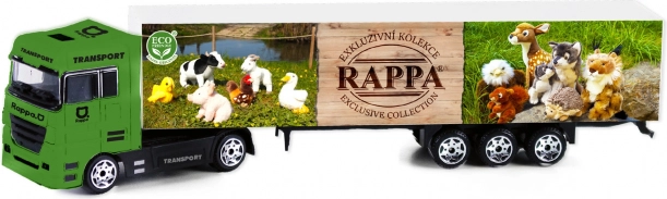 Auto camion peluche esclusivo – modello in metallo 1:87 con rimorchio