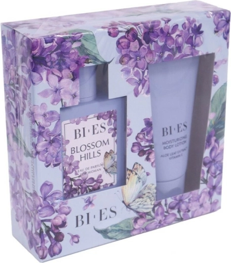 Cofanetto regalo per donne BI-ES Blossom Hills – eau de parfum 100 ml + latte corpo 150 ml
