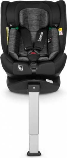 Seggiolino auto per bambini Lionelo Braam I-Size nero 0-36 kg
