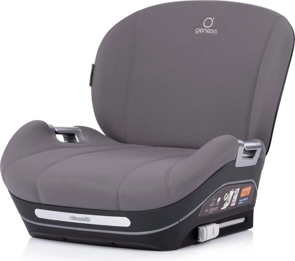 Chipolino rialzo auto Genesis i-Size con ISOFIX, 125–150 cm, charcoal