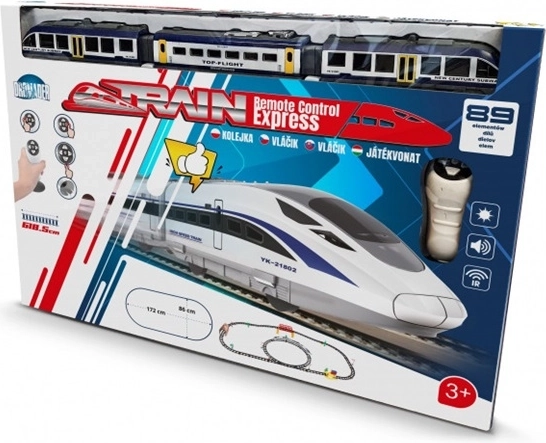 Circuito ferroviario elettrico Dromader con telecomando