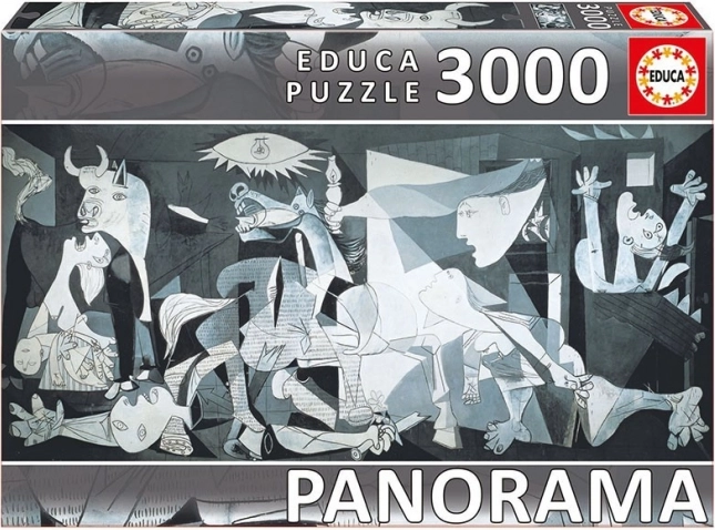 Puzzle panoramico Educa Guernica, Pablo Picasso, 3000 pezzi