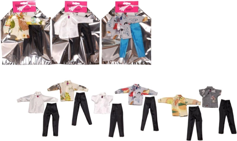 Vestitino per bambolotto – set da due pezzi, assortimento di modelli