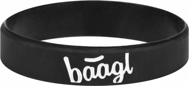 Braccialetto in silicone luminoso BAAGL – nero