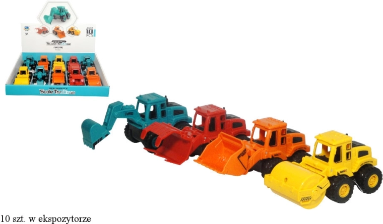 Macchina da costruzione con trazione a frizione per bambini