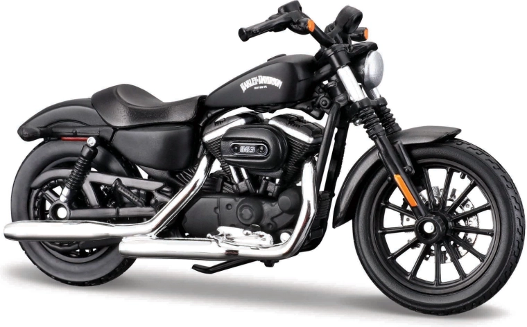 Maisto Harley-Davidson Sportster Iron 883 nero opaco 1:18