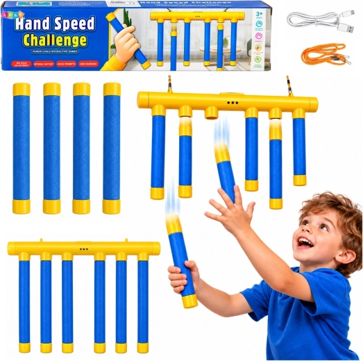 Gioco di abilità con bastoncini cadenti Hand Speed Challenge