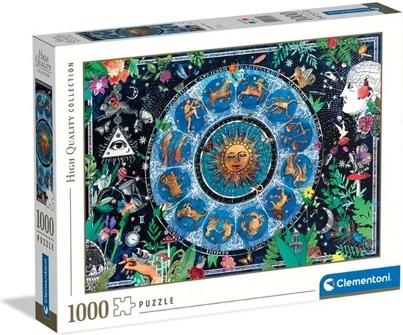 Puzzle Clementoni mappa astrologica 1000 pezzi HQ