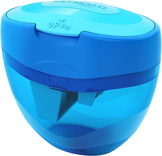 Temperamatite Keyroad Tri Plus, in plastica, blu