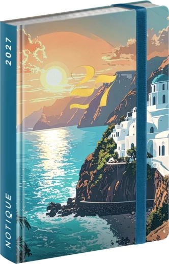 Agenda settimanale tascabile Notique Riviera 2027