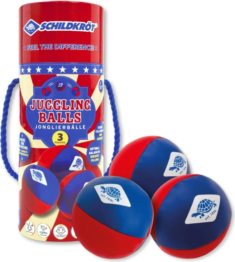Schildkröt palline da giocoleria per principianti, set da 3 pezzi