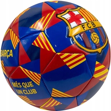 Pallone da calcio FC Barcelona Senyera Abstract, taglia 5