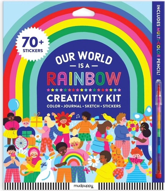 Set creativo Il nostro mondo arcobaleno