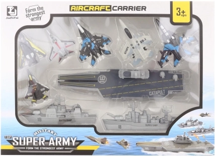 Portaerei con accessori per bambini