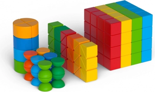 Geomag Magicube Shapes – set di costruzione magnetico 164 pezzi