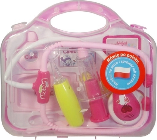 Set da dottore per bambini con voce in polacco
