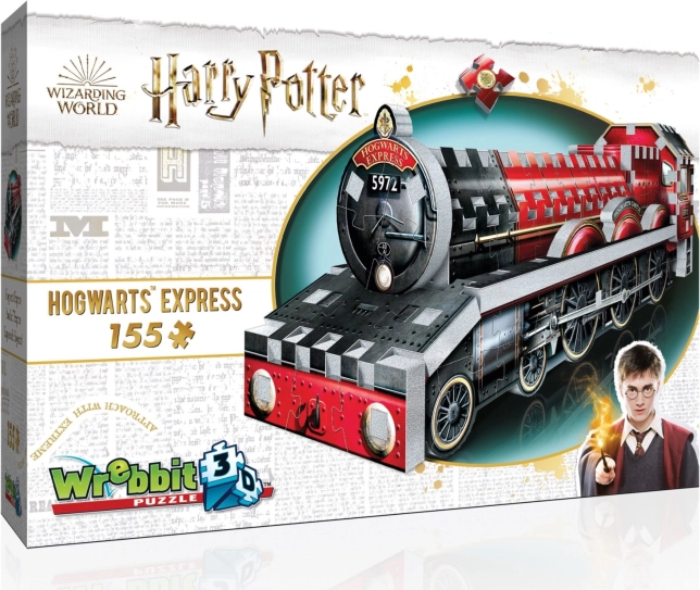 Puzzle 3D WREBBIT Harry Potter Espresso per Hogwarts 155 pezzi