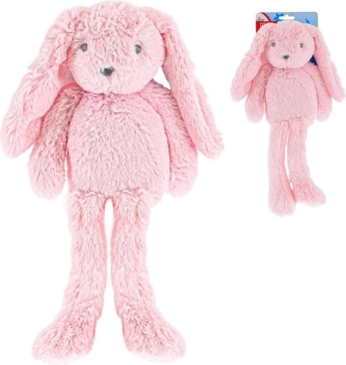 Coniglietto di peluche con gambe lunghe rosa