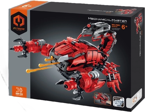 IM.MASTER guanto meccanico scorpione – set di costruzione da 664 pezzi