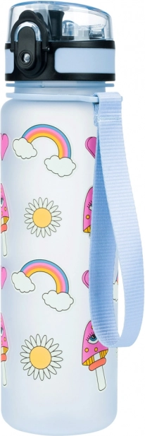 Bottiglia per bere Tritan arcobaleno rosso 500 ml